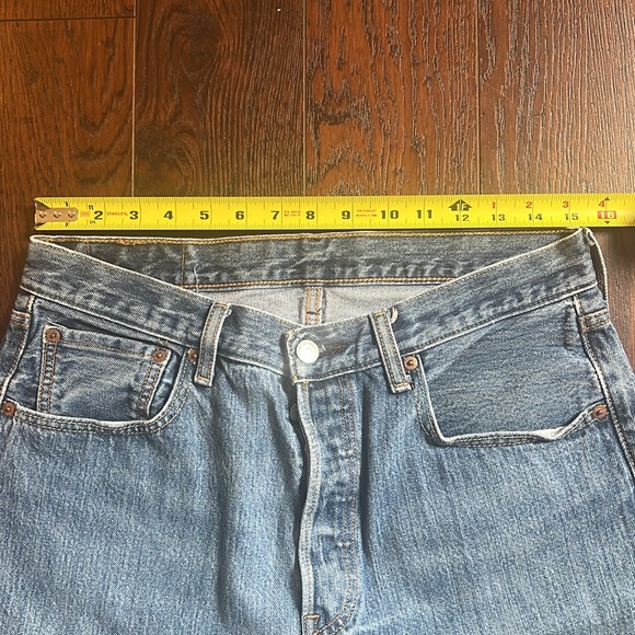 LEVI’S 501 Bermuda Cut Offs 33- Size 10 Womens - Picture 6 of 10